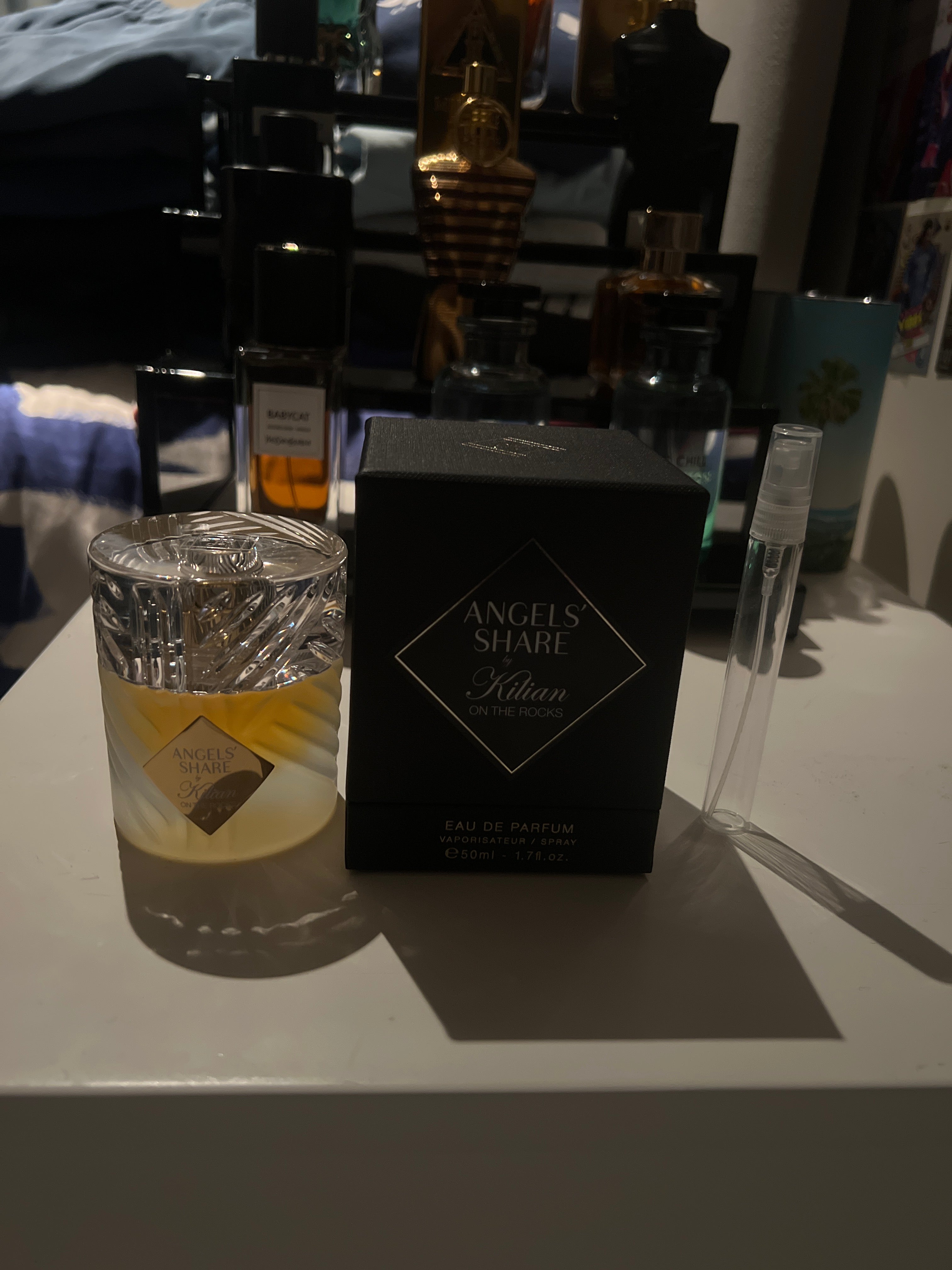 ANGEL SHARE ON THE ROCKS